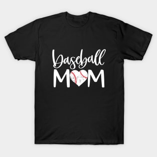 Baseball Mom T-shirt Mother's Day Gift T-Shirt